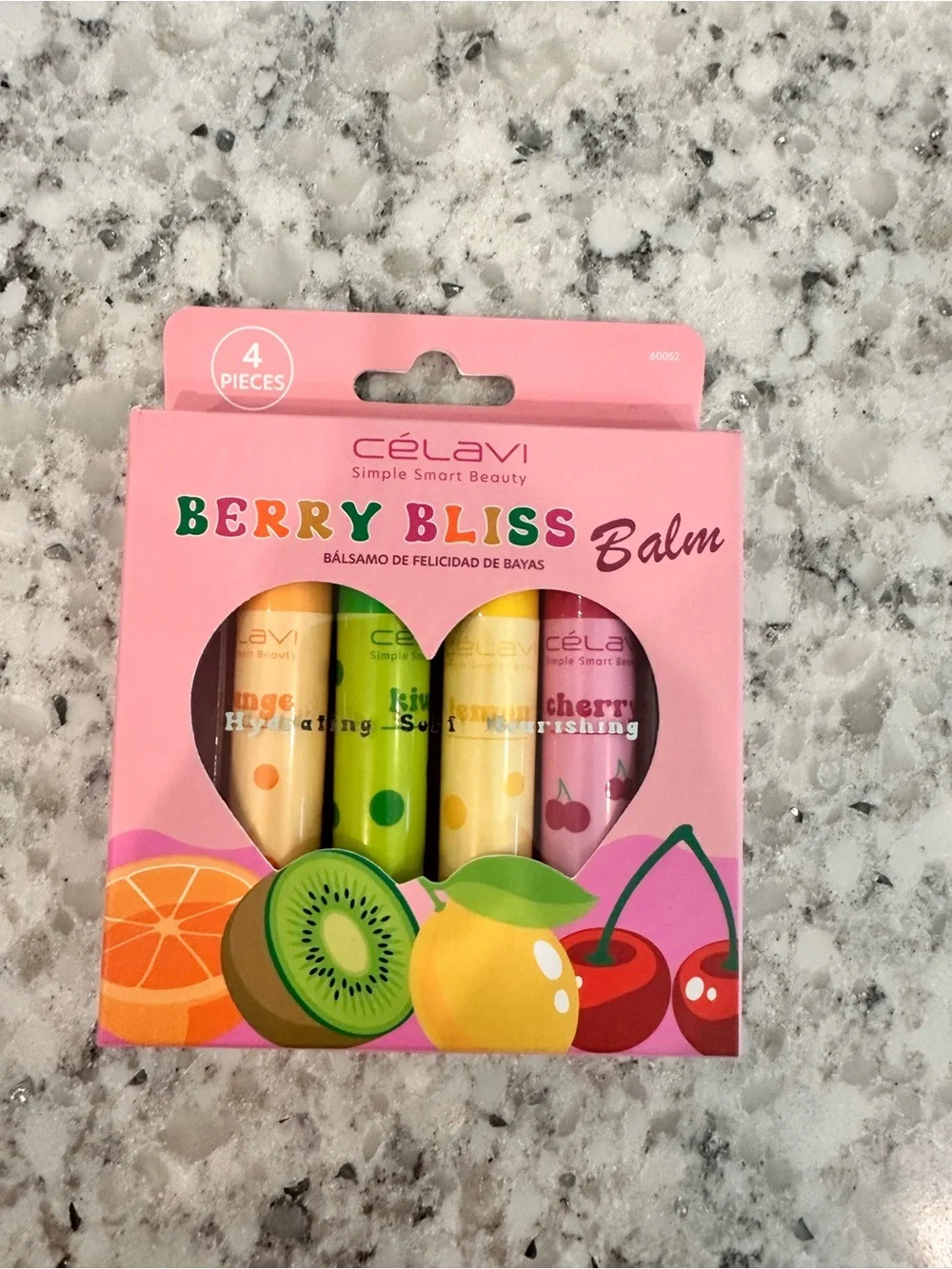 Célavi Berry Bliss Balm 4-Pack